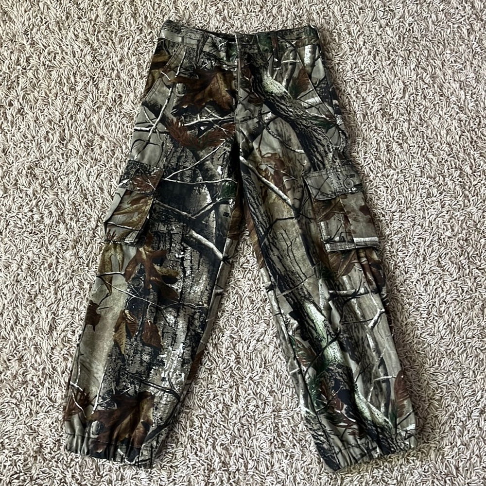 Realtree Camo Pants, Youth Size 8